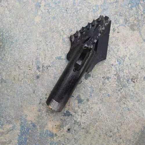 Well driller bit triple leaf - well,