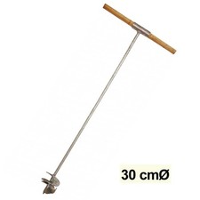 Trivella 30 CM Zincato Acciaio